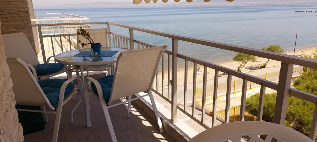 Sea View Perea Apartment Peraía Dış mekan fotoğraf