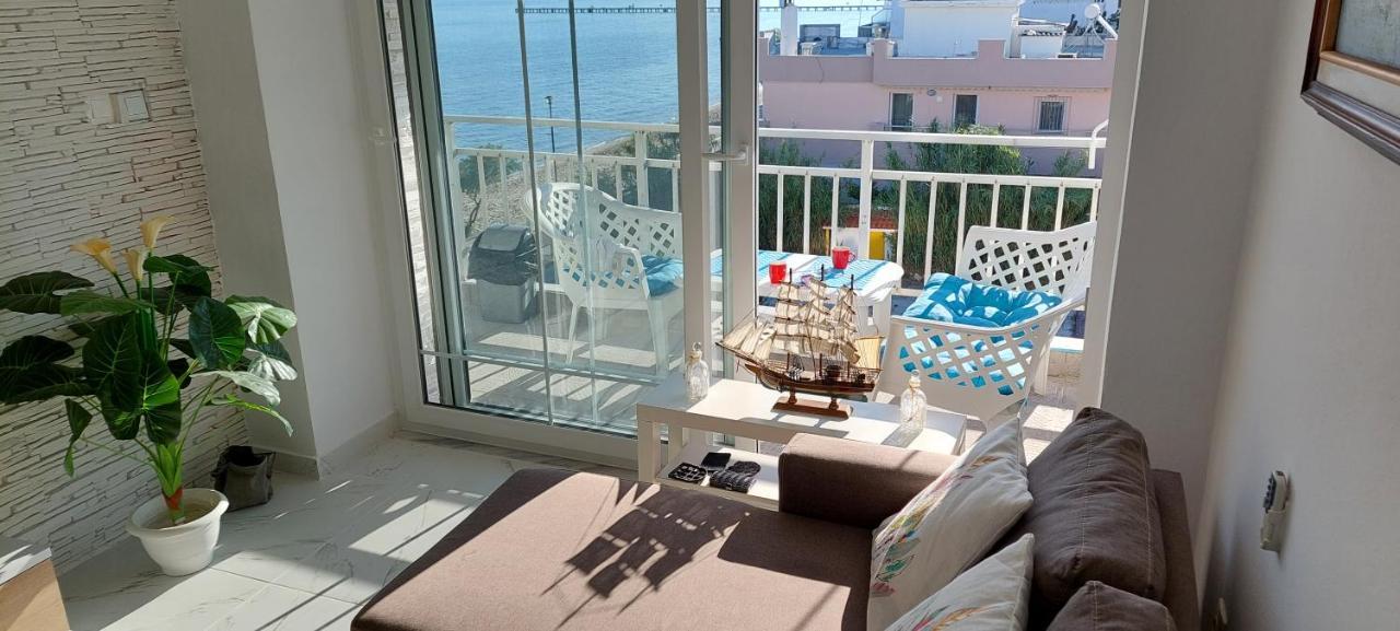 Sea View Perea Apartment Peraía Dış mekan fotoğraf