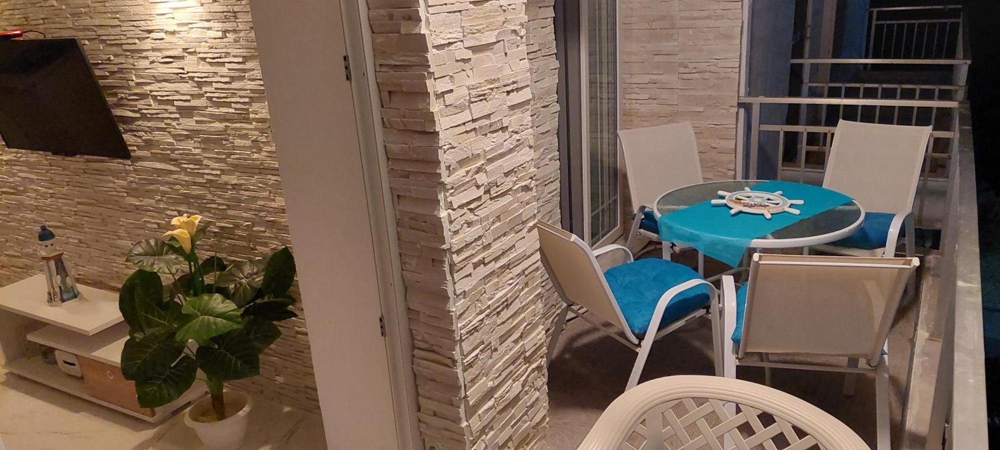 Sea View Perea Apartment Peraía Dış mekan fotoğraf