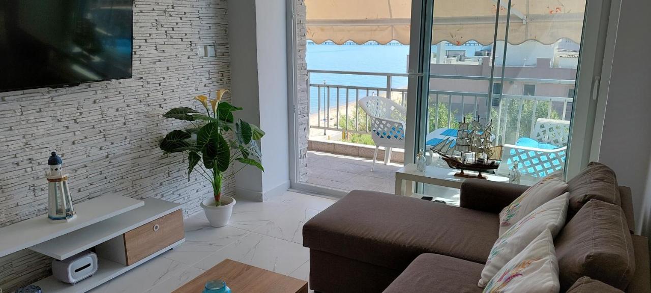 Sea View Perea Apartment Peraía Dış mekan fotoğraf